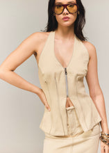 Cargar imagen en el visor de la galería, Blusa candelaria beige