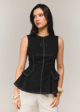 Cargar imagen en el visor de la galería, Blusa cocora negra