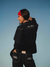 Cargar imagen en el visor de la galería, B jacket azul oscuro (oversize)