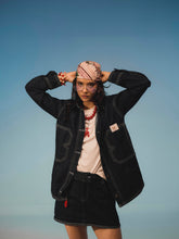 Cargar imagen en el visor de la galería, B jacket azul oscuro (oversize)