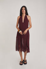 Cargar imagen en el visor de la galería, Vestido Raiz Vinotinto
