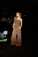 Cargar imagen en el visor de la galería, Pantalón Versalles Café