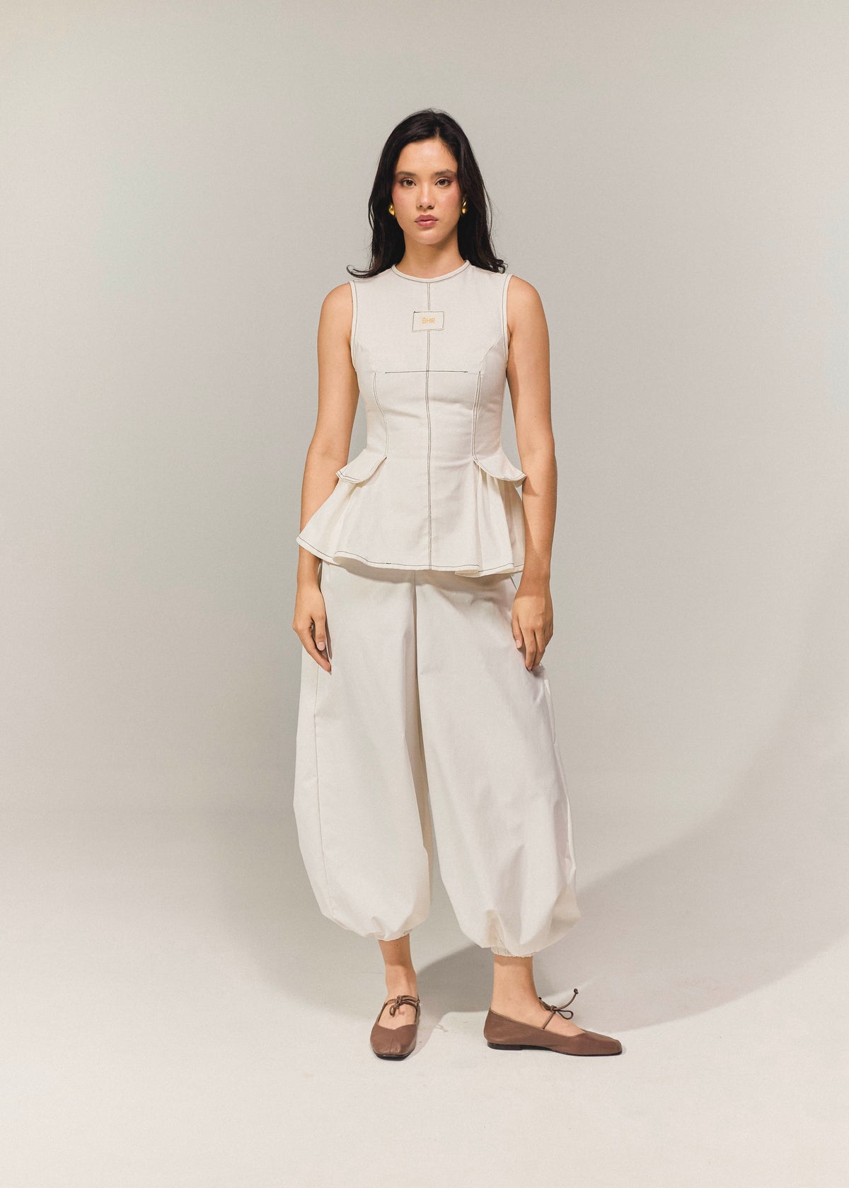 Blusa cocora blanca