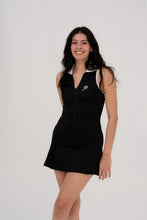 Cargar imagen en el visor de la galería, vestido cincinnati negro/ blanco