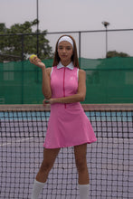 Cargar imagen en el visor de la galería, Vestido cincinnati rosa/ blanco