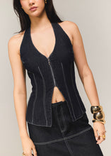 Cargar imagen en el visor de la galería, Blusa candelaria denim