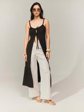 Cargar imagen en el visor de la galería, Blusón Brisas negro