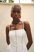 Cargar imagen en el visor de la galería, Vestido salgar blanco