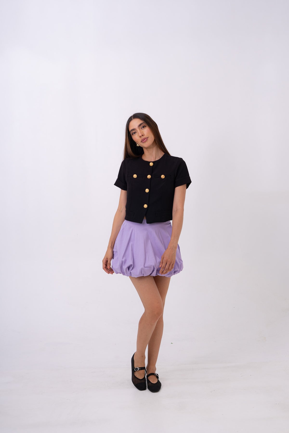 Falda Filip Lila