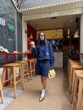 Cargar imagen en el visor de la galería, Chaqueta Macondo Denim Oscuro