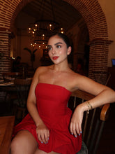 Cargar imagen en el visor de la galería, Vestido Abril rojo