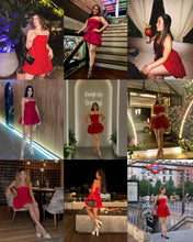 Cargar imagen en el visor de la galería, Vestido Abril rojo