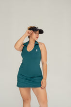 Cargar imagen en el visor de la galería, vestido paris verde