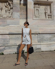 Cargar imagen en el visor de la galería, Set coral blanco rayas