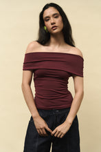 Cargar imagen en el visor de la galería, Top tayrona borgoña