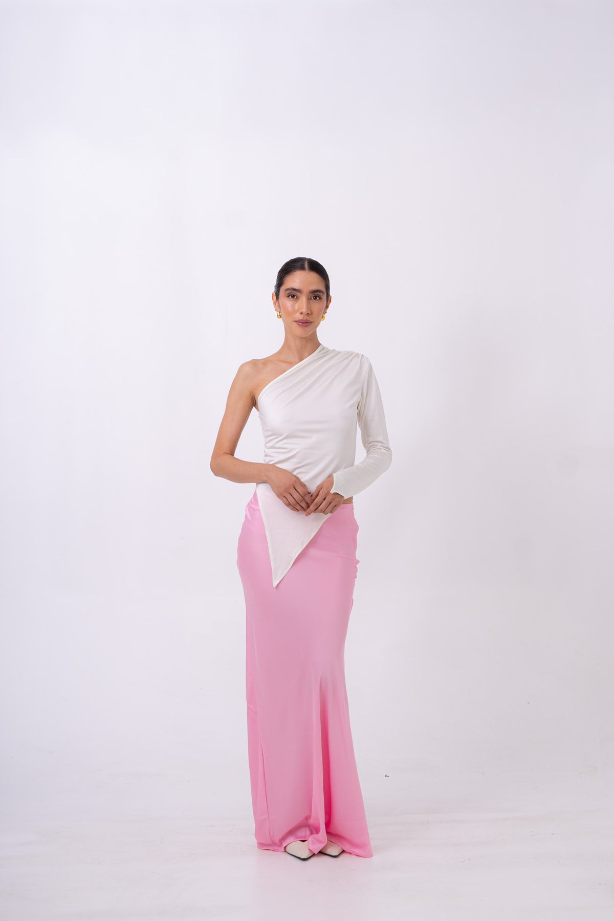 Falda Fontana rosada