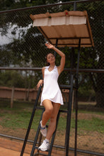 Cargar imagen en el visor de la galería, Vestido paris blanco