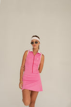 Cargar imagen en el visor de la galería, Vestido cincinnati rosa/ blanco