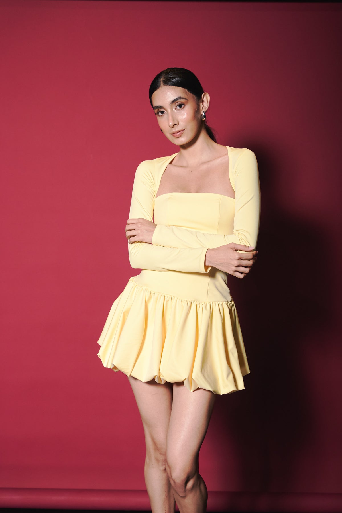 Vestido London amarillo