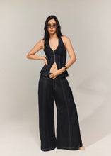 Cargar imagen en el visor de la galería, Blusa candelaria denim