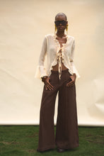 Cargar imagen en el visor de la galería, Pantalón Versalles Café