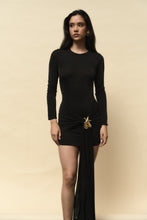 Cargar imagen en el visor de la galería, Vestido caracola negro