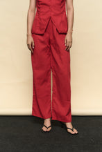 Cargar imagen en el visor de la galería, PANTALON FRANCESCA ROJO