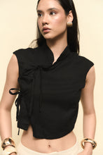 Cargar imagen en el visor de la galería, TOP ORIENTAL NEGRO