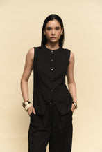 Cargar imagen en el visor de la galería, BLUSA CORAL NEGRA