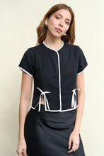 Cargar imagen en el visor de la galería, Blusa Le coquette Negra