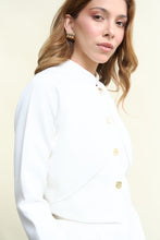 Cargar imagen en el visor de la galería, Bomber Jacket tiramisu blanco