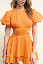 Cargar imagen en el visor de la galería, VESTIDO LA CALERA NARANJA