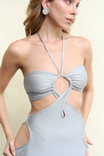 Cargar imagen en el visor de la galería, Vestido Niki Plateado