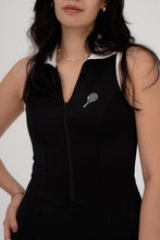 Cargar imagen en el visor de la galería, vestido cincinnati negro/ blanco