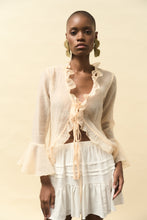 Cargar imagen en el visor de la galería, Falda santa cruz blanca