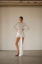 Cargar imagen en el visor de la galería, Vestido caracola blanco