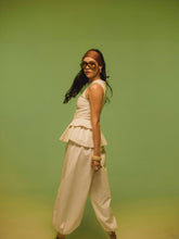 Cargar imagen en el visor de la galería, Pantalón Bombacho Blanco