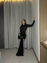 Cargar imagen en el visor de la galería, Vestido caracola negro