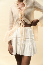 Cargar imagen en el visor de la galería, Falda santa cruz blanca