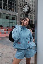 Cargar imagen en el visor de la galería, Chaqueta Macondo Denim Claro