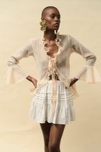 Cargar imagen en el visor de la galería, Falda santa cruz blanca
