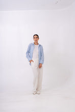 Cargar imagen en el visor de la galería, Camisa lino rayas