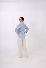 Cargar imagen en el visor de la galería, Camisa lino rayas