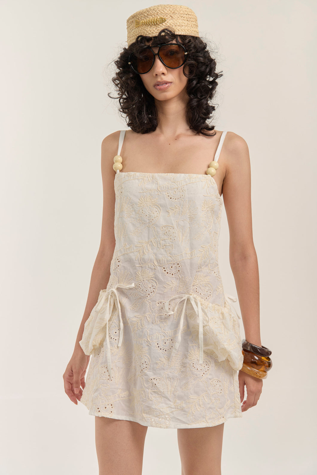 Vestido Loreta Beige