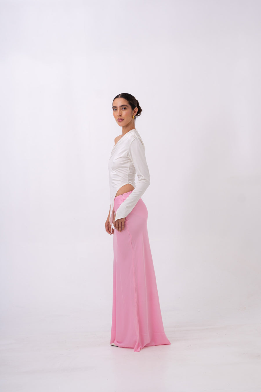 Falda Fontana rosada