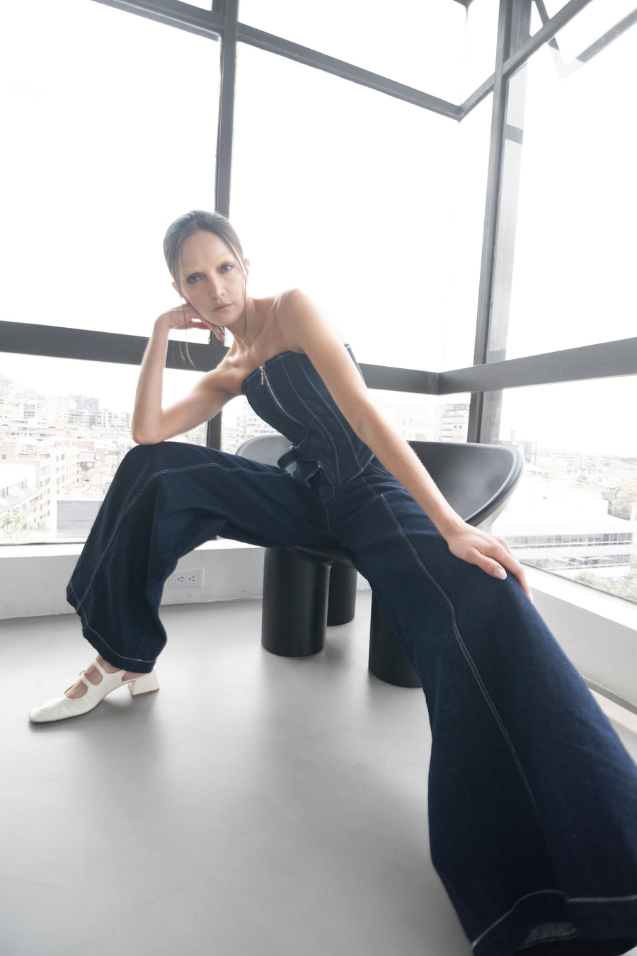 Pantalon versalles jean
