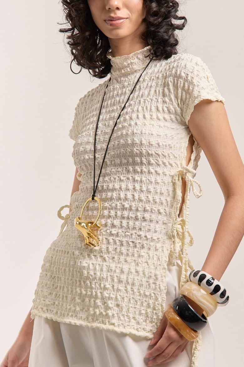 Blusa Inia Crema
