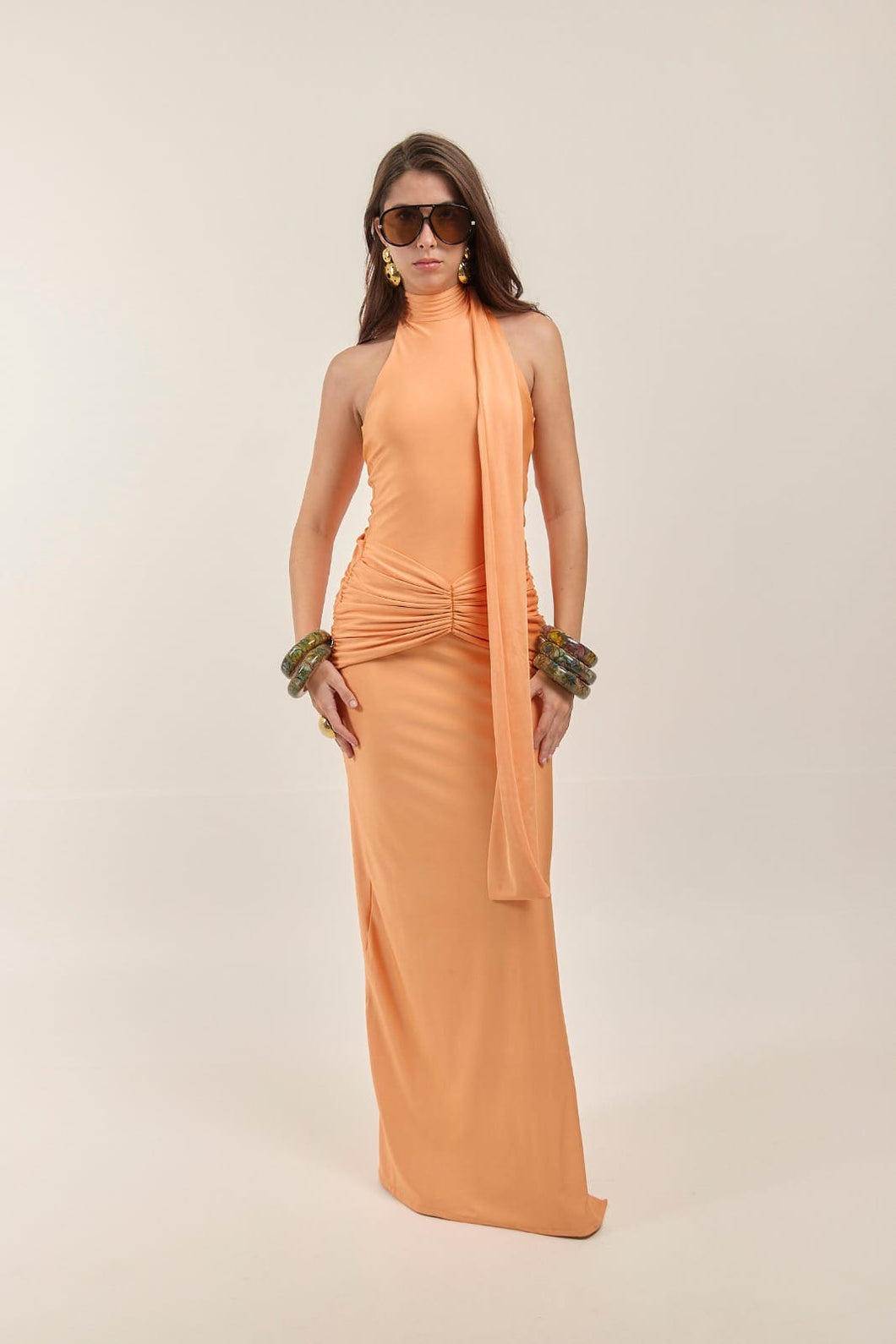 Vestido Serena Naranja