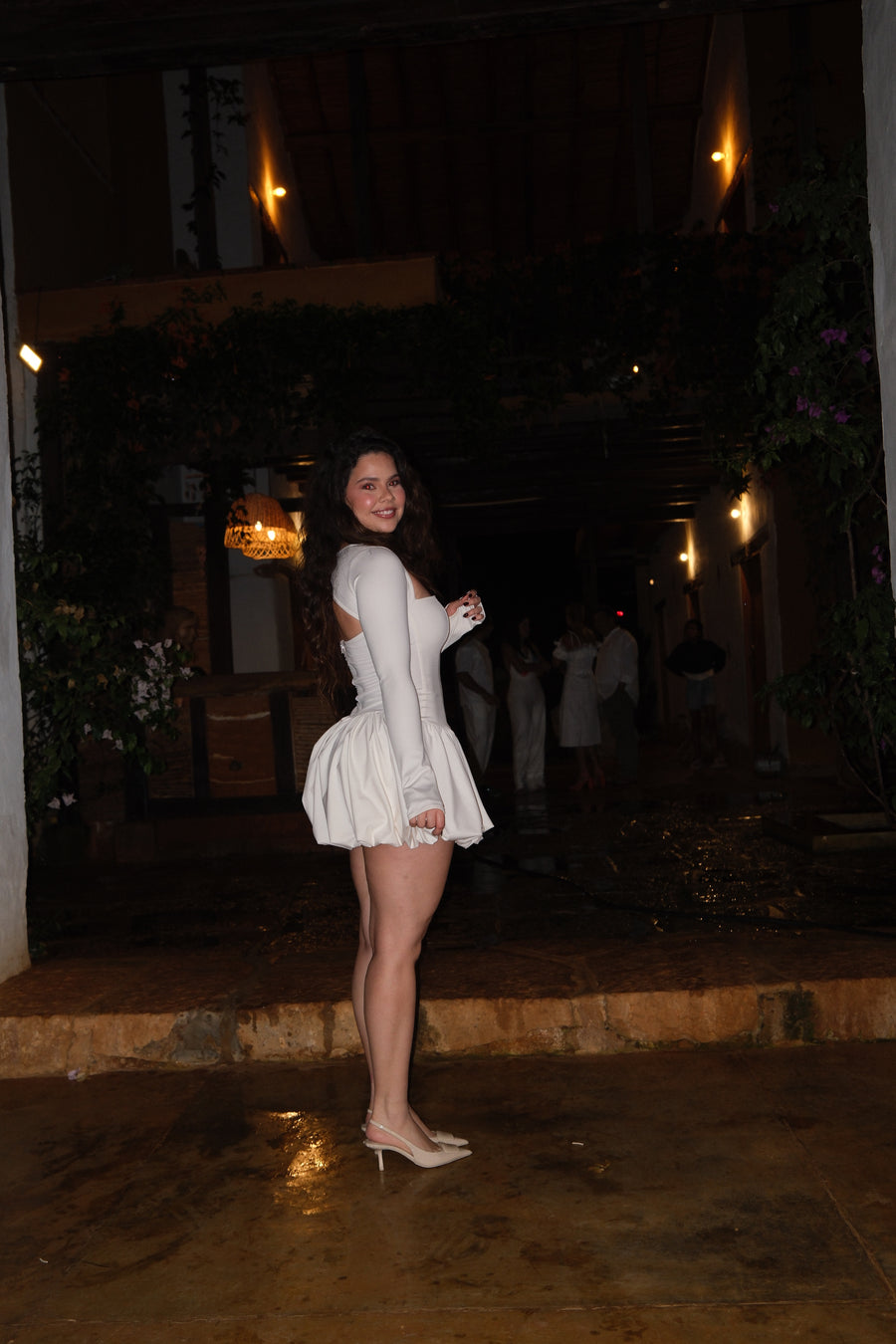 Vestido London blanco