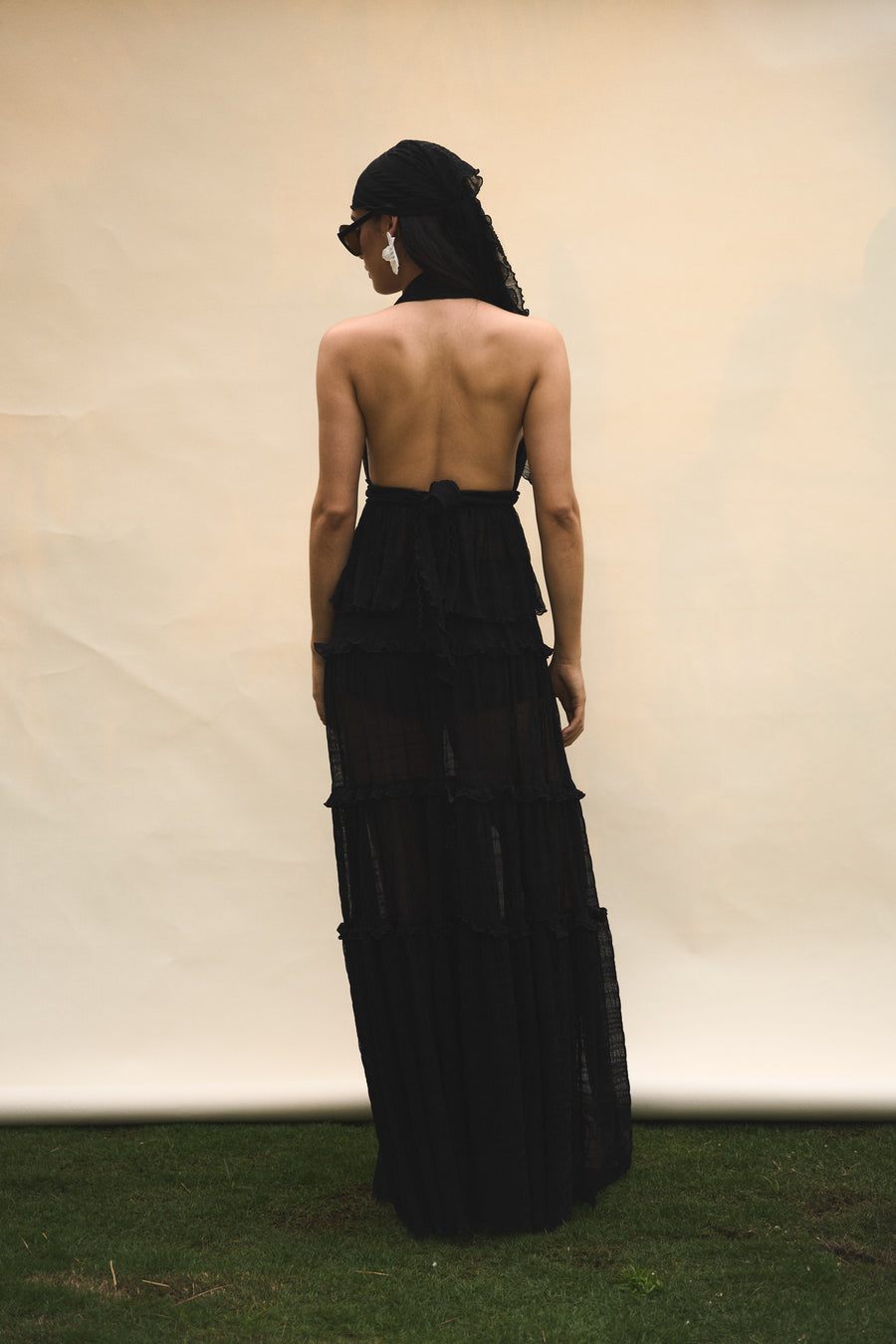 Blusa rosario negra